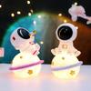 Lâmpada Planeta Astronauta Criativa Luz Noturna Astronauta Interestelar Meninos Ornamentos Decorativos de Mesa Ponto de Fábrica Atacado