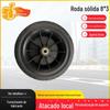 Capa de Pneu para Carrinho de Pesca de 8 polegadas para Rodas 8x3, Carrinho de Acampamento ao Ar Livre, Carrinho Dobrável, Rodas de PVC, Rodas Sólidas 8x3