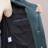 2023 Invierno nuevo moda para mamá de mediana edad estilo occidental chamarra de plumón para mujer corta mediana edad y anciana invierno cálida