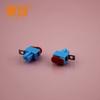 Dbjt12716 Azul Pinza Lateral Única Cola de Golondrina Accesorios para Placa Eléctrica Piezas para Experimentos Eléctricos Tecnología Piezas para Producción Pequeña