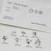 K9 Redondo Pequeño 1:1 Diamantes Huazi de Espalda Puntiaguda Ocho Corazones Ocho Flechas 33 Facetas Rellenos de Pegamento Diamantes Apilados Luz Deslumbrante Lujo DIY Diamantes para Arte de Uñas