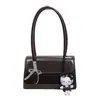 Tendencia de moda 2026: bolsos de mujer retro, minimalistas y elegantes. Nueva colección de otoño: bolsas cuadradas pequeñas, bolsos de hombro casuales y sencillos
