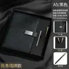 Cuaderno Espesor A5 con Logo Personalizado en Páginas Interiores y Portada, Libro de Registro para Reuniones de Trabajo de Oficina, Bloc de Notas B5