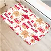 Felpudo Navideño para el Hogar con Estampado de Árbol de Navidad, Felpudo para Puerta de Sala de Estar