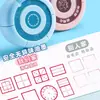 Sello de cuadrícula de caracteres Tian estudiantes de primaria usan Corrección corrección cuatro líneas tres cuadrículas multifunción enseñanza pinyin reloj artefacto de corrección