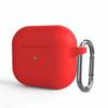 Adecuado para Estuche de Auriculares Bluetooth Apple Airpods3 Estuche de Silicona Líquida Estuche de Auriculares Engrosado de una Sola Pieza Tipo Gancho