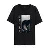 Ataque gigante T-shirt bidimensional cross-border japonês anime puro algodão padrão manga curta novo top plus size homens e mulheres