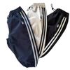 Calça Longa Infantil Coreana 2026 Outono Novo Estilo Calça Casual Tendência Japonesa para Meninos Calça Cargo de Bebê Calça Jogger para Crianças Pequenas