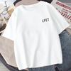 Camiseta de Manga Curta para Homens 2024 Verão Camiseta de Manga Três Quartos Casal Versátil Estilo Hong Kong Plus-Size Manga Curta Camiseta Casual Versátil Masculina