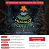 Adesivos Eletrostáticos de Árvore de Natal Decorações de Natal Adesivos para Janela de Vidro Decoração de Janela Estilo Graffiti Novos Adesivos Decorações de Janela