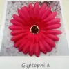 Gérbera Margarida Girassol Boêmio Acessórios de Flores para Noiva Grampo de Cabelo 10cm Buquê Flores Artificiais