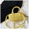 2026 Nueva Bolsa de Gelatina de PVC Color Caramelo Bolsa Almohada Bolso Cruzado de Mano de Moda Tendencia Bolso Grande de Capacidad para Mujer