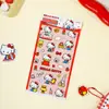 Serie Vitalidad Hello Kitty Pegatinas de Transferencia Creativas y Divertidas para Decoración de Fundas de Teléfono, Vasos de Agua, Material para Diarios
