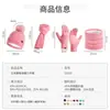 Conjunto de Tres Piezas de Gorro Bufanda Guantes Tejidos para Otoño Invierno Gorro de Lana Grueso Cálido Guantes con Pantalla Táctil para Mujer