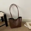Bolsa Retrô Feminina Bolsas 2026 Outono Nova Bolsa Tote Tecida Bolsa Casual para o Dia a Dia Bolsa de Ombro Única Artística