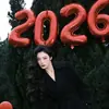 2026 Decoración de Globos Digitales de Año Nuevo Adorno Atmósfera Día de Año Nuevo Accesorios de Fotografía para Niñas Arreglo de Escena Bolas