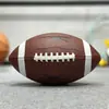 Balón de fútbol americano transfronterizo de PU cosido a máquina tamaño 3, 6, 9 para niños y adultos, entrenamiento y competición, antideslizante, hecho a medida, en stock