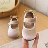 Zapatos de Princesa de Terciopelo Estilo Coreano para Niñas 2026 Otoño Nuevos Mocasines Suaves para Bebés Zapatos Retro Elegantes para Caminar
