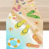 2026 Estrela do Mar Tartaruga de Verão da Amazonia Caminho de Mesa Decoração de Festa Festival ao Ar Livre Toalha de Mesa Personalizada Atacado