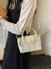Bolso de Nylon para Mujer con Diseño de Nicho Trendy Estilo Coreano, Bolso de Mano Vintage Primavera/Verano, Bolso Versátil de Hombro/Cruzado Tipo Dumpling