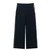 Moda europea y americana transfronteriza para mujer AliExpress INS popular elegante casual pantalones rectos de pierna ancha con hebilla de cinturón