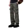 Pantalones de trabajo para hombre de marca italiana de alta gama y tendencia, nuevo estilo primavera 2026, pantalones deportivos casuales de pierna ancha, rectos, holgados