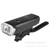 Faro delantero de bicicleta recargable por USB para ciclismo, bicicleta de montaña, sensor de luz táctil con bocina, faro delantero HJ-047B