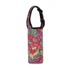 Taza termo de fábrica funda protectora elástica aislamiento térmico funda para taza de dibujos animados tela de buceo funda simple para taza mayoreo antiquemaduras
