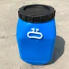 Barril de Fermentación de Enzimas Sellado de Boca Grande Engrosado de 30L con Tapa Barril de Goma Barril de Plástico Nuevo Barril Químico Barril de Recubrimiento