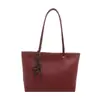 Bolsa Tote Grande para Legumes de Outono Nova Moda Bolsa de Ombro Único Bolsa de Braço Simples Tecida de Designer