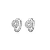 Pendientes de Moneda Artística con Aguja de Plata Pura S999 para Mujer, Pendientes de Diseño Suave de Alta Gama Estilo Nuevo Chino Retro de Lujo Ligero