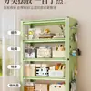 Estantería de Almacenamiento de Múltiples Niveles de Pie para Uso Doméstico, Estantería para Libros Infantiles, Estante Integrado de Pared para Cuarto de Servicio, Estantería de Almacenamiento Organizador