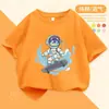 2014 # Algodão Puro Verão Roupas Infantis Camiseta de Manga Curta para Meninos Roupa de Verão 2025 Novo Estilo Tops de Verão Infantis para Crianças Médias e Grandes Meninos