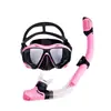 Equipo de Buceo Spot Máscara de Snorkel Sambo Respirador Submarino Gafas de Natación Máscara de Snorkel para Miopía