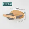 En Stock Casa para Gatos de Lona de Madera Montada en Pared Plataforma para Saltar Gatos Poste Rascador de Cuerda de Sisal Marco de Escalada para Gatos de Madera Maciza para Mascotas Gato Venta al por Mayor