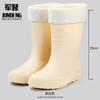 2026 Botas de Lluvia para Mujer de Media Caña Moda Transfronteriza Impermeables Antideslizantes Zapatos de Agua Resistentes a la Lluvia Zapatos de Goma Casuales Versátiles Botas de Lluvia para Adultos
