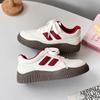 Zapatos coreanos Forrest Gump para mujer 2024 Nuevos de Otoño Explosiones Zapatos de Skate Casuales Combinan con Todo Zapatos Blancos Dexun Shoes H1365
