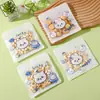 Nuevas bolsas pequeñas con cierre hermético y cremallera, bolsas para dulces tipo stand-up, bolsas para empaque de repostería con diseño de copo de nieve, bolsas para almacenamiento de cuentas DIY, paquete de 50