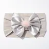 Nueva Diadema Elástica de Nylon para Bebé, Lazo de Bola de Pelo, Accesorios para el Cabello de Niños, Accesorios Suaves y Cómodos para Bebé para Todas las Estaciones