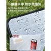 Esterilla impermeable para acampar al aire libre, esterilla de suelo con película de aluminio engrosada, esterilla de picnic, esterilla portátil impermeable para tienda de campaña, esterilla para dormir en el suelo