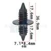 15672328 Es Adecuado para Clip de Fijación de Panel Interior de Rejilla de Radiador para Camioneta Gms-10/S-15