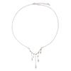 Nuevo Estilo Frío Ins Europeo y Americano Todo Fósforo Collar de Lava Diseño para Mujer Sentido de Diseño Lujo Ligero Cadena para Suéter Personalizada de Nicho B164