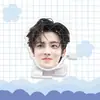 Robot de Acrílico Caminante de Cuerda de Hou Minghao Figura de Merchandising de Celebridad