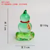Zibo Flores Rotativas Esmaltadas Base de Lótus Cabaceira Carro e Decoração de Mesa de Escritório Presente de Feriado