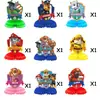 Decoraciones de Panal de Paw Patrol Decoración de Mesa para Fiesta de Cumpleaños Mesa de Comedor Soporte de Exhibición de Panal de Fiesta Base de Panal de Papel Suministros