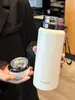 Copo Térmico de Grande Capacidade para Homens, Novo Modelo 2026, Caneca de Chá Portátil Estilosa para Mulheres, Aço Inoxidável com Infusor de Chá, Garrafa de Água para Estudantes