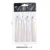 Pinzas de Acero Inoxidable Pintura en Spray Pinza para Cejas Herramienta para Recortar Cejas Rizador de Pestañas Pinza para Cejas Juego de Cuatro Piezas Pinza para Cejas de Punta Plana y Biselada