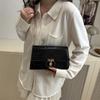Bolsos de Nicho de Moda 2026 Nuevo Estilo de Moda Versátil Patrón de Cocodrilo Bolso de Hombro para Mujer Bolso Cruzado de Hombro con Cadena Retro