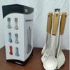 Utensilios de Cocina de Silicona, Espátula de Silicona de Grado Alimenticio, Cuchara para Sopa, Espátula para Cocinar, Utensilios de Cocina Antiadherentes, Utensilios de Cocina