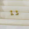 Aretes Geométricos de Acero de Titanio con Circonita y Cierres de Bola para Mujer, Aretes Brillantes de Acero de Titanio, Serie Buling Buling